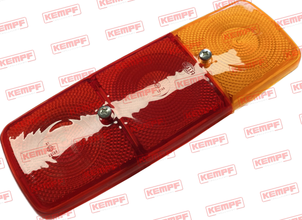 99716 Kempf Lichtscheibe, f. 3K, links + rechts, 282x105mm